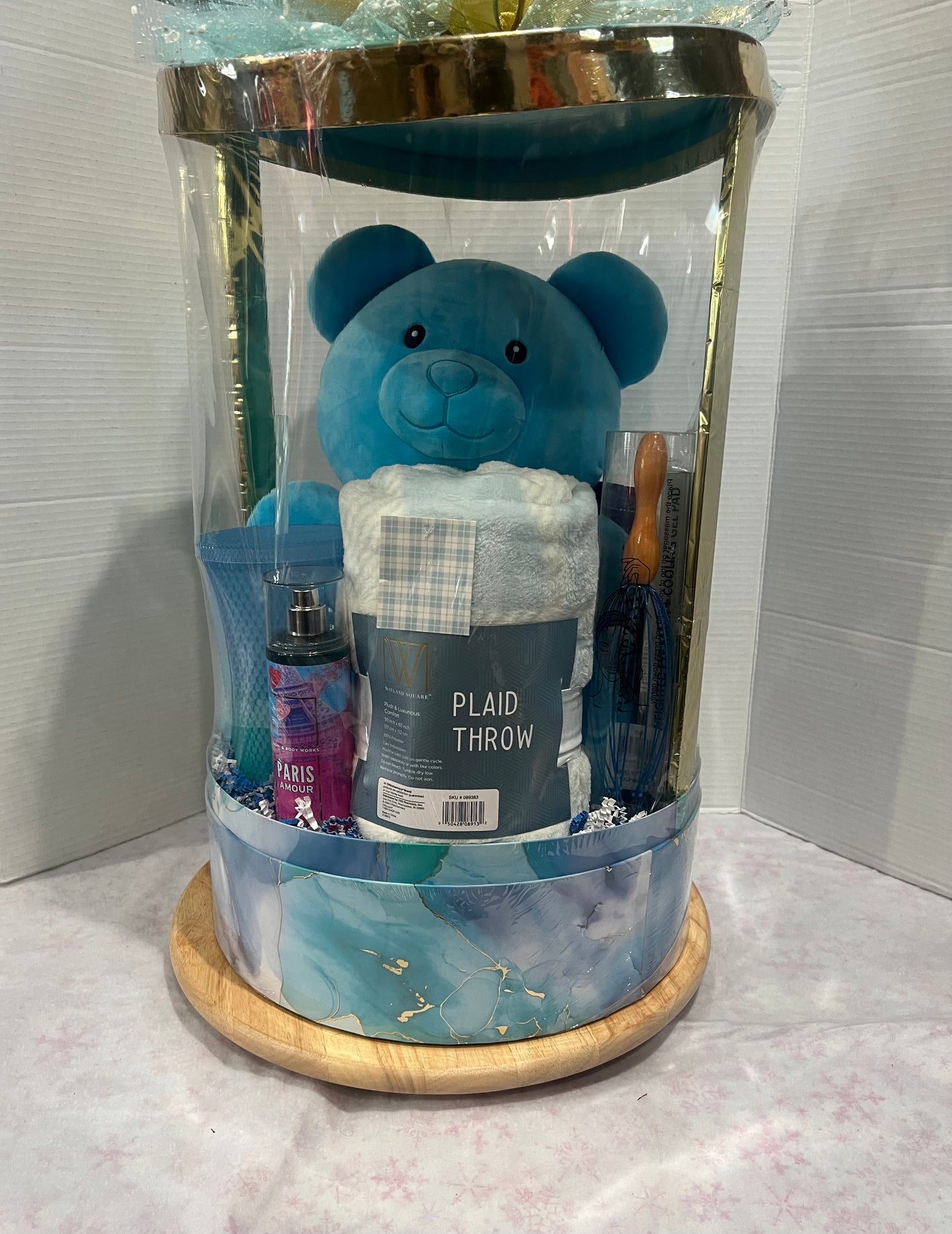 Teddy Bear Comfort and Spa Gift Set – Holiday Edition