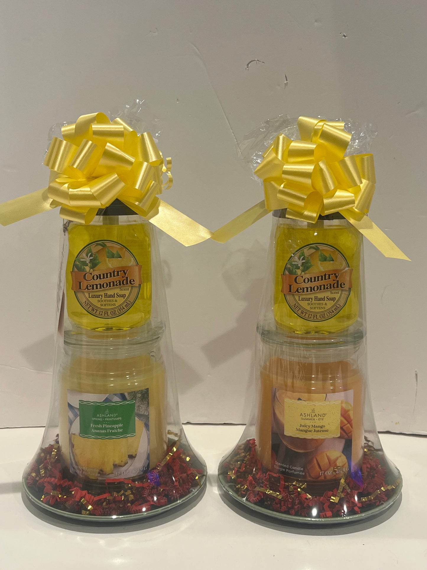 Lemonade & Pineapple or Mango Candle Gift Dome