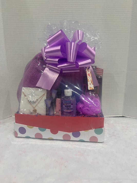 Teen Peach Berry Spa Gift Box – Holiday Edition