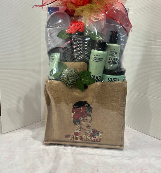 Afrocentric Victoria's Secret PINK Cucumber Spa Gift Set – Holiday Edition