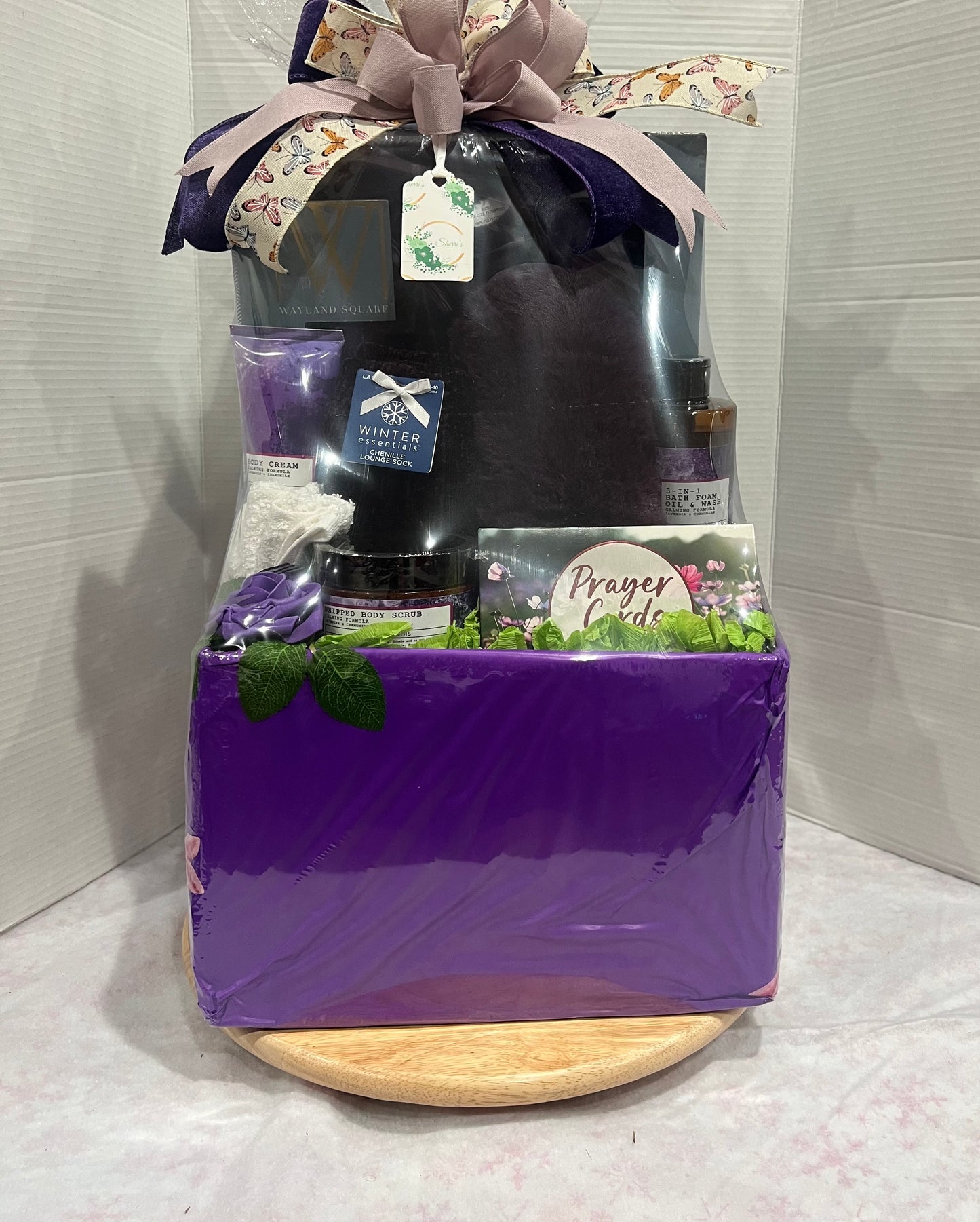 Purple & Lavender Serenity/Soul Basket