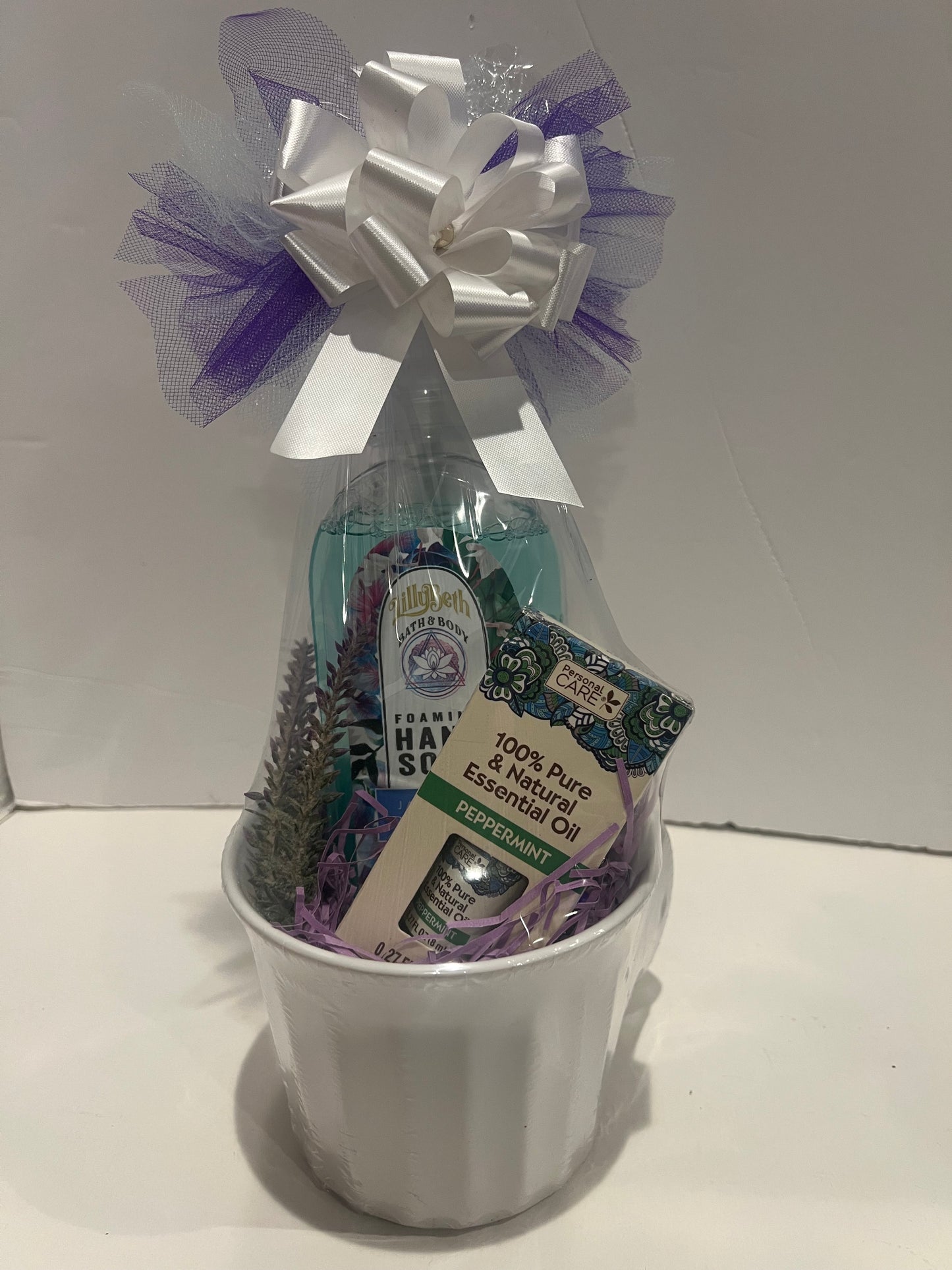 Peppermint Calm & Clean Spa Mug Gift Basket