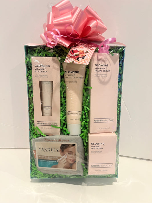 Luxury Vitamin C Glow Skincare Gift Basket