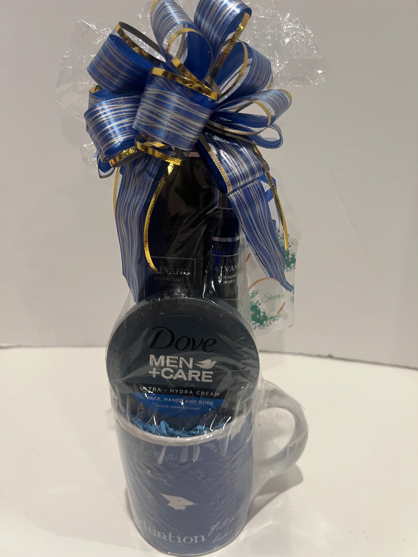 Luxury Men’s Self-Care & Grooming Gift Mug Basket