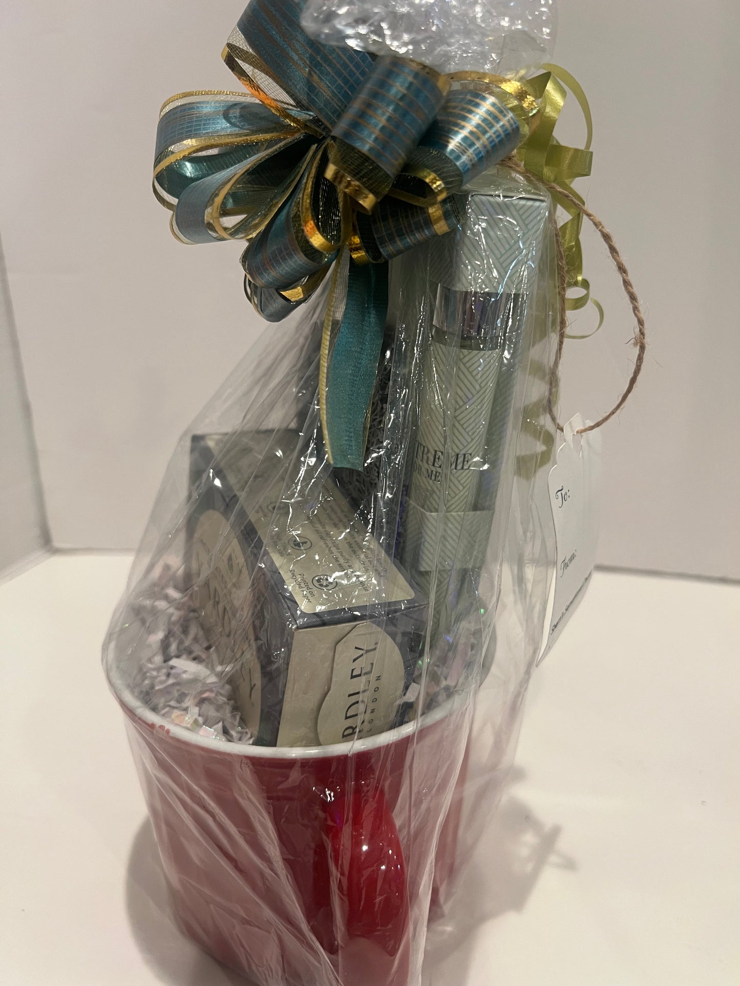 Luxury Men’s Self-Care & Grooming Gift Mug Basket
