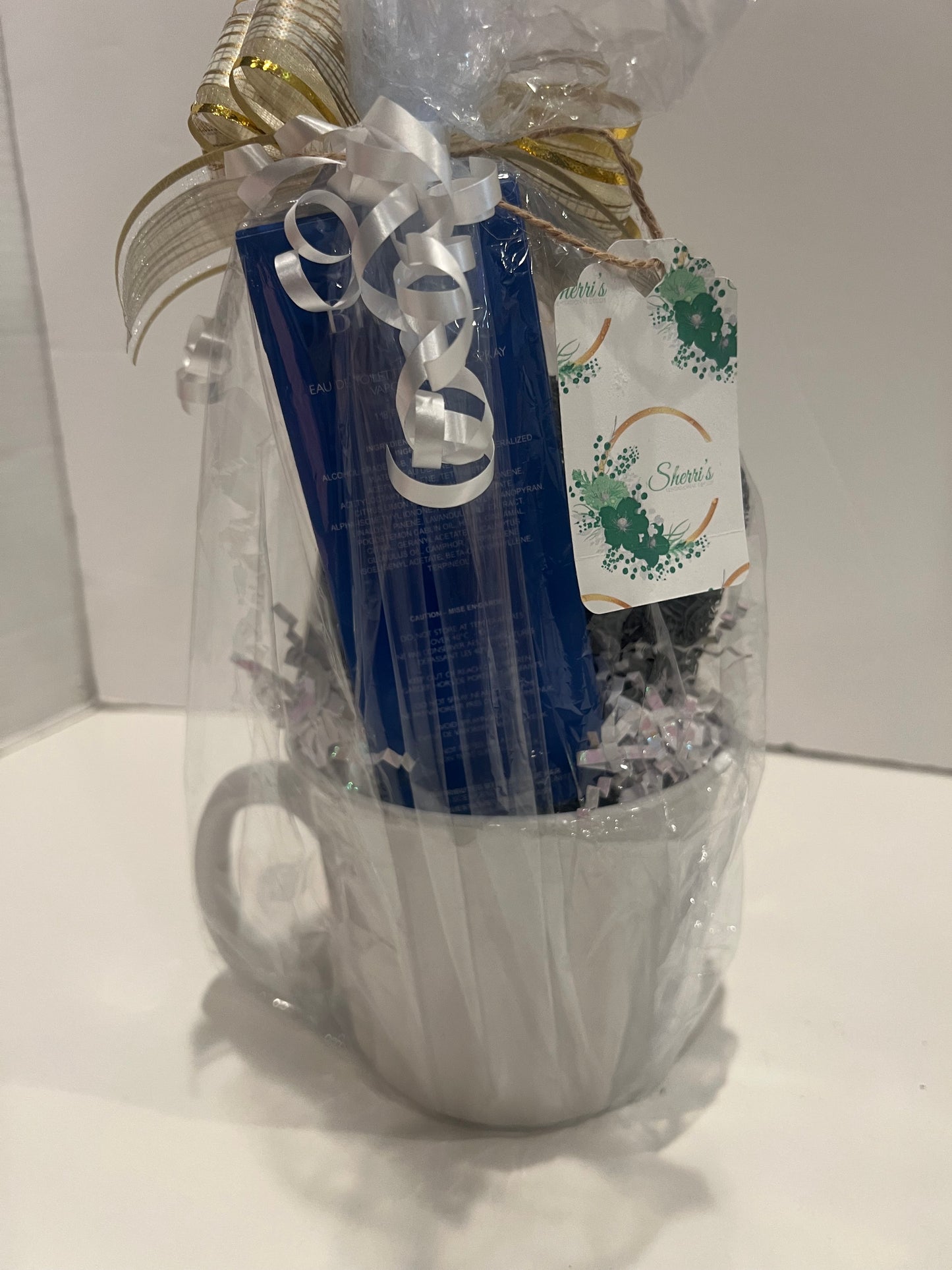 Luxury Men’s Self-Care & Grooming Gift Mug Basket