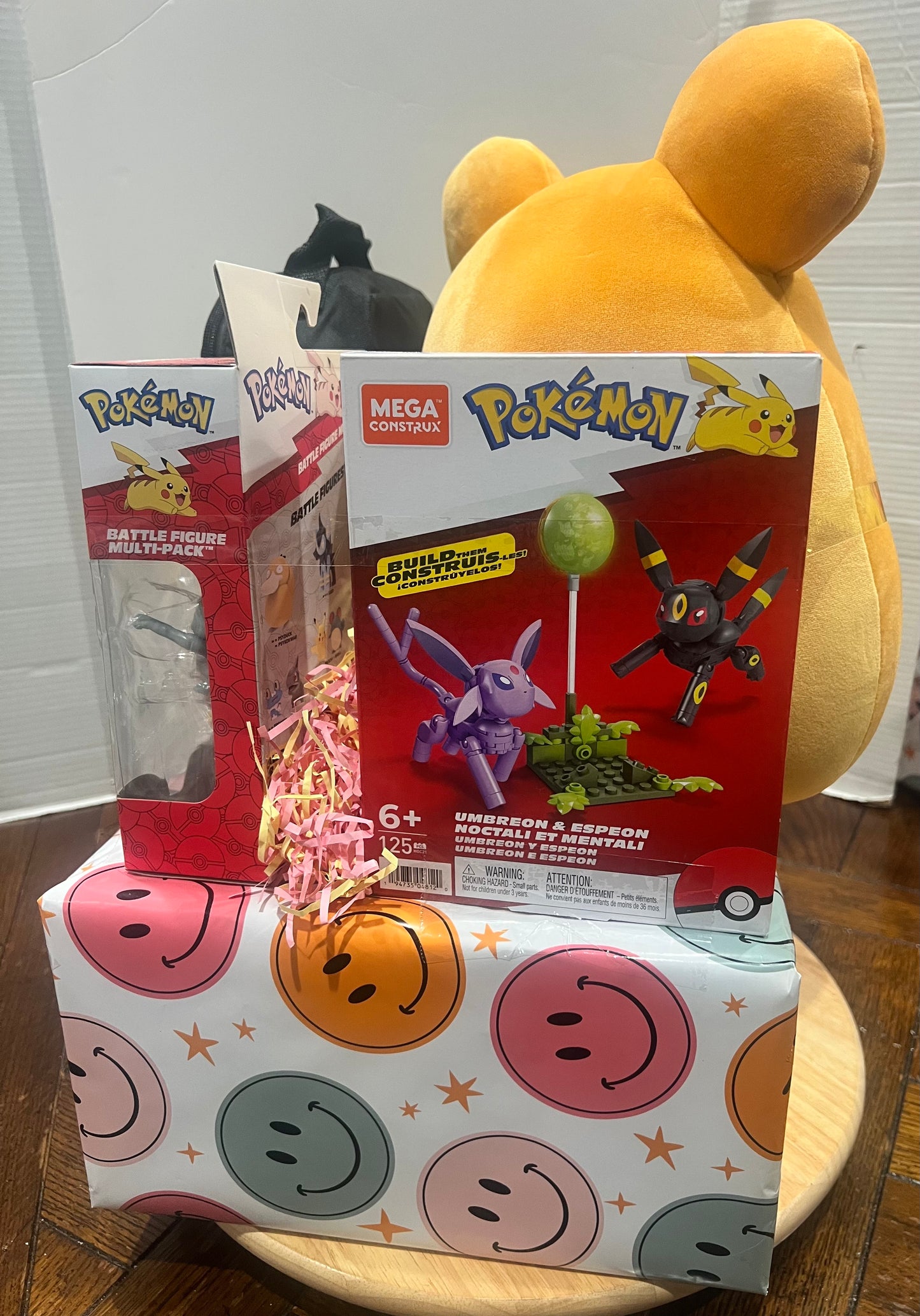 Pokémon Adventure Plush & Toy Gift Basket