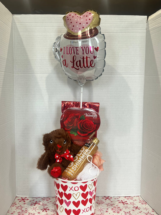 Valentine’s Love & Luxe Spa Gift Basket