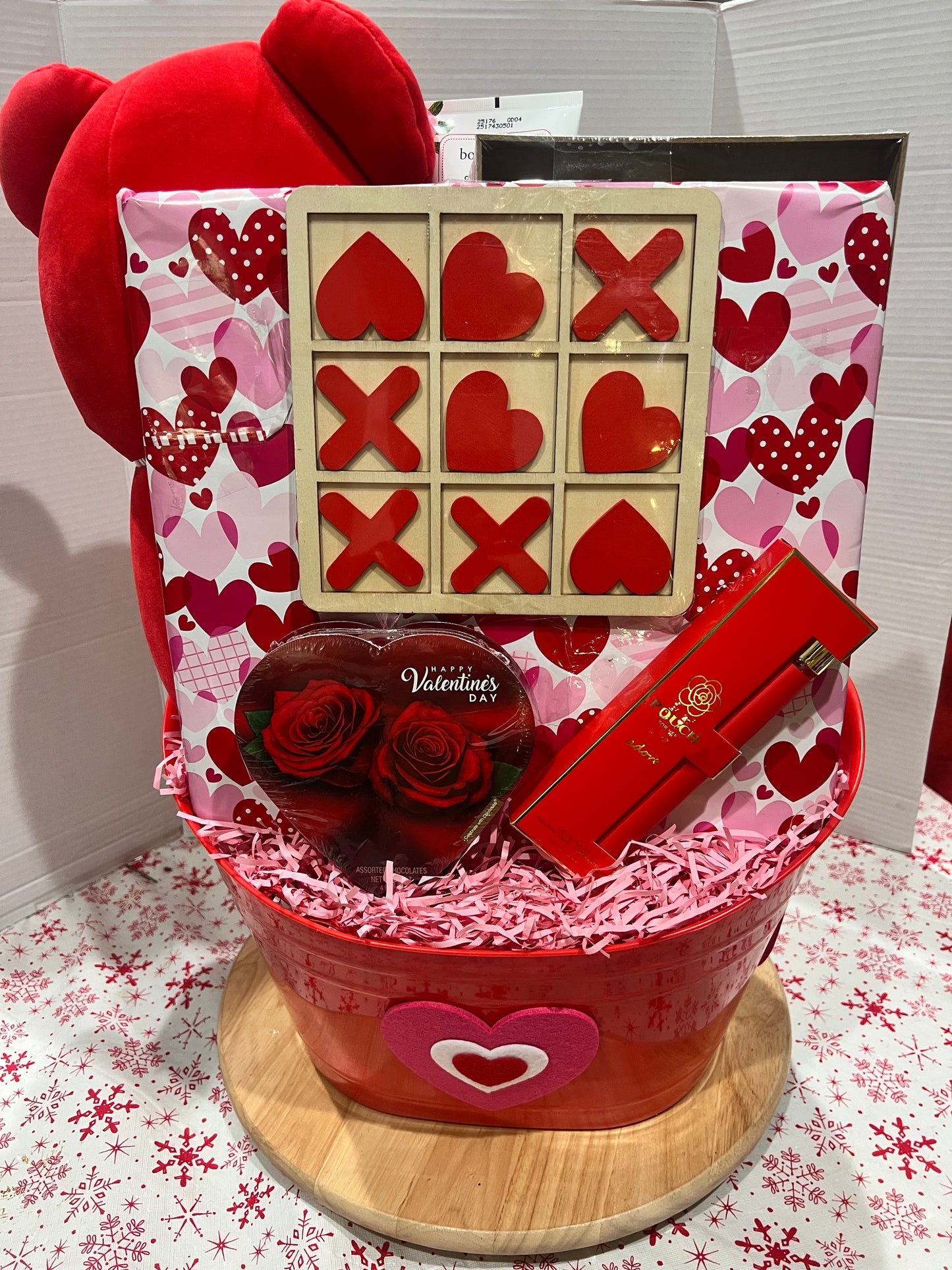 Forever Yours Romantic Spa & Date Game Night Gift Basket