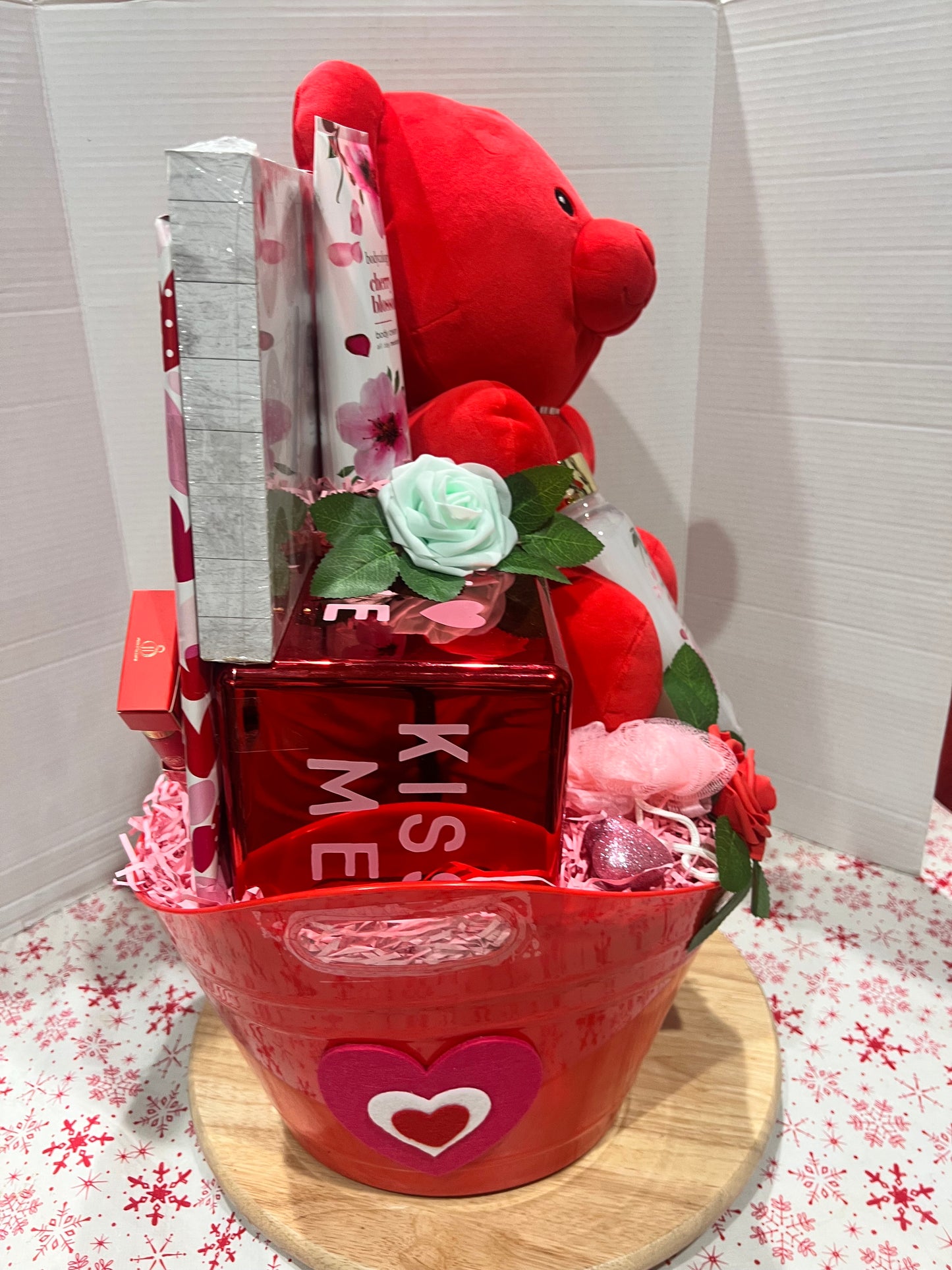 Forever Yours Romantic Spa & Date Game Night Gift Basket